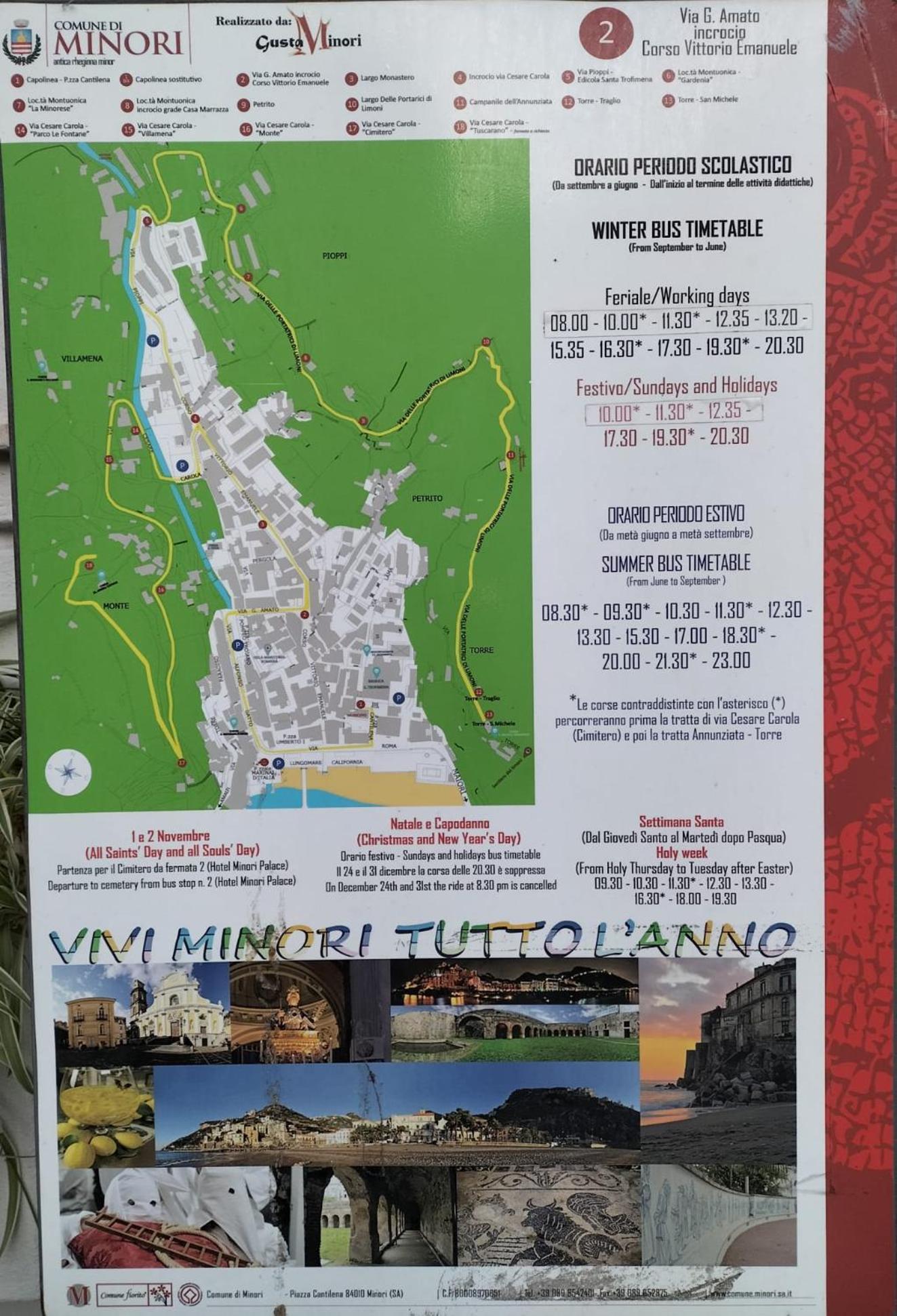 הוילה מינורי Casa Maria Vittoria מראה חיצוני תמונה
